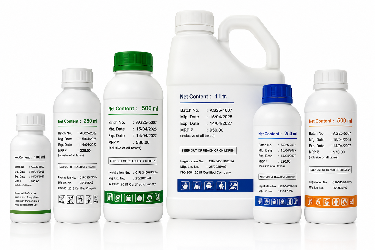 Agrochemical Bottles
