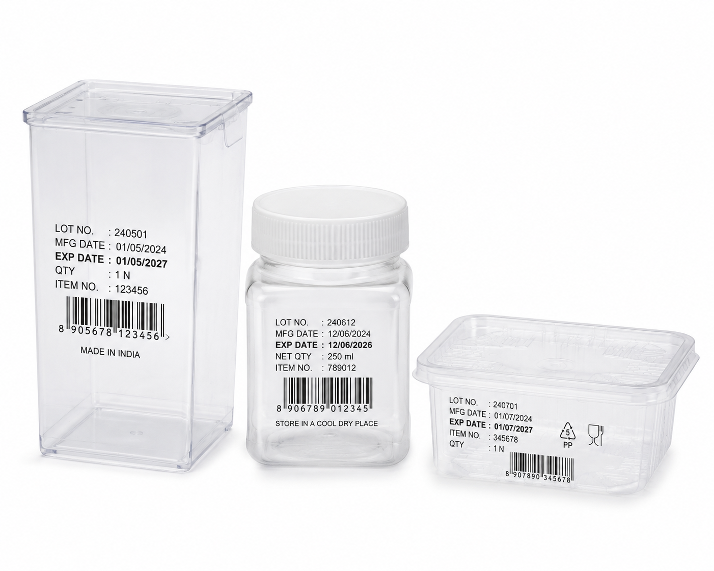 Rigid Plastic Packaging